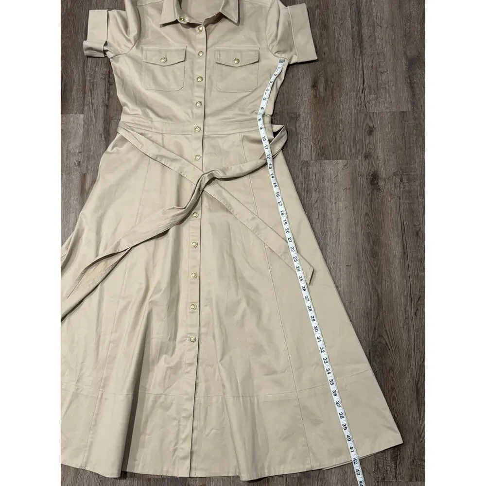 J. Crew Women’s Tie-Waist Shirtdress Size 6